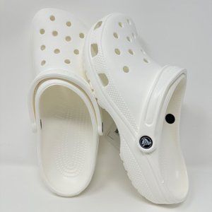 Croc Adult Unisex Clogs Classic White Mens Size 10 Womens Size 12